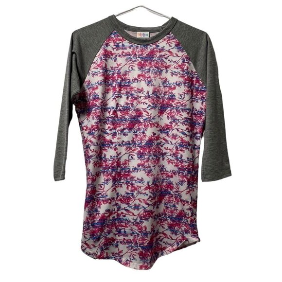 LuLaRoe Floral Pattern Size XS polyester/spandex Preppy Casual Comfy - Picture 1 of 9